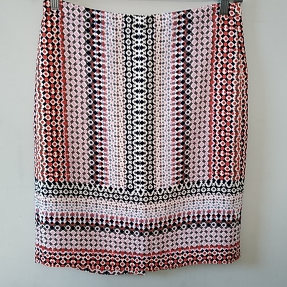 J. Crew multicolored skirt size 6